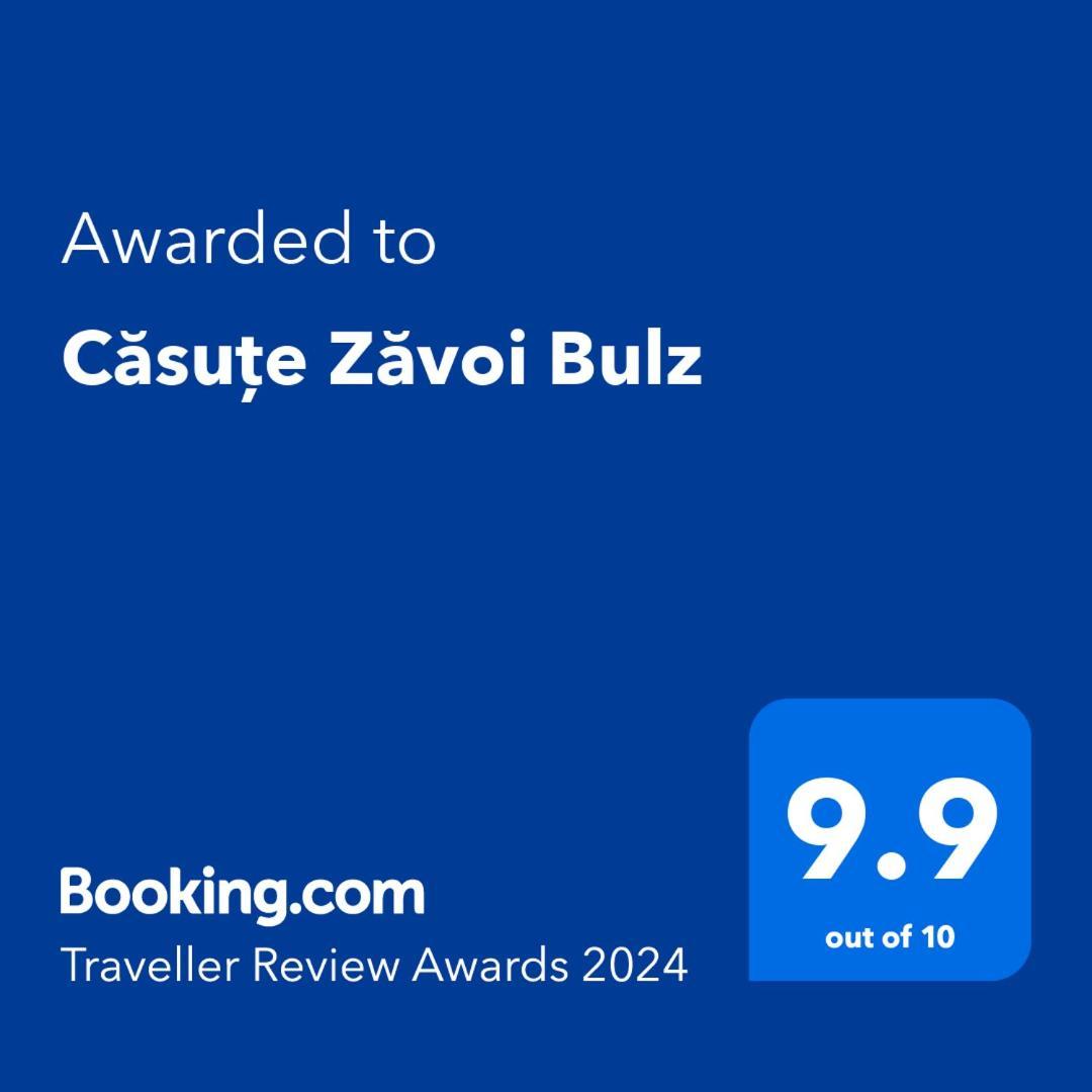 Casute Zavoi Bulz Villa Exteriör bild